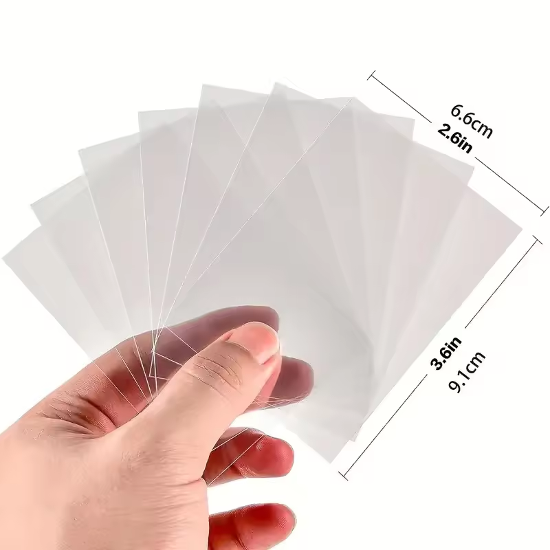 Esports Gaming Arm Sleeve - 100/300Pcs Soft Transparent Card Sleeves Premium