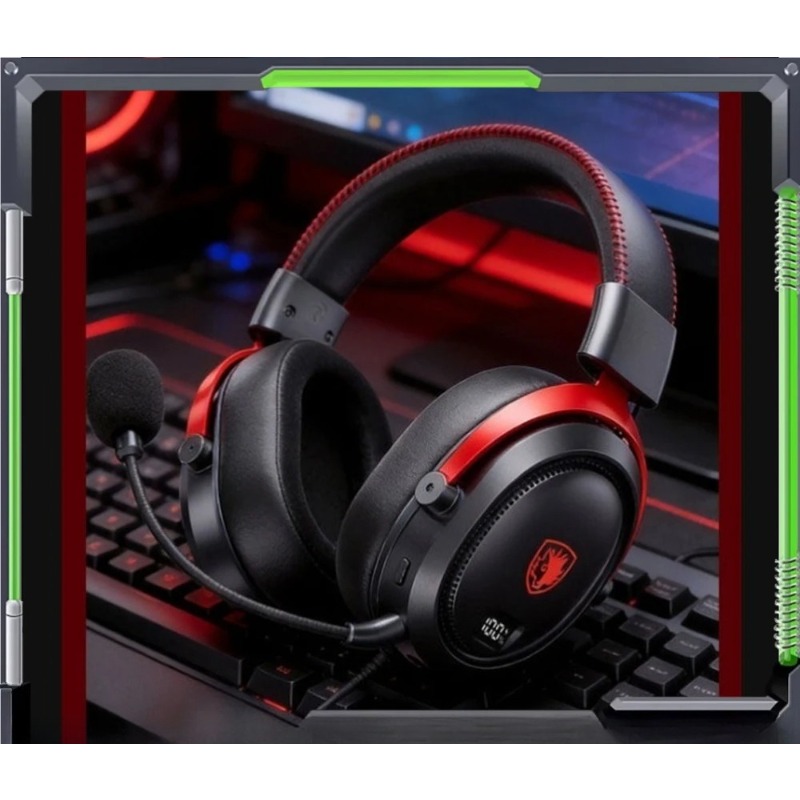 Esports Gaming Video - SADES Hunting 812 Wireless Headphones Four