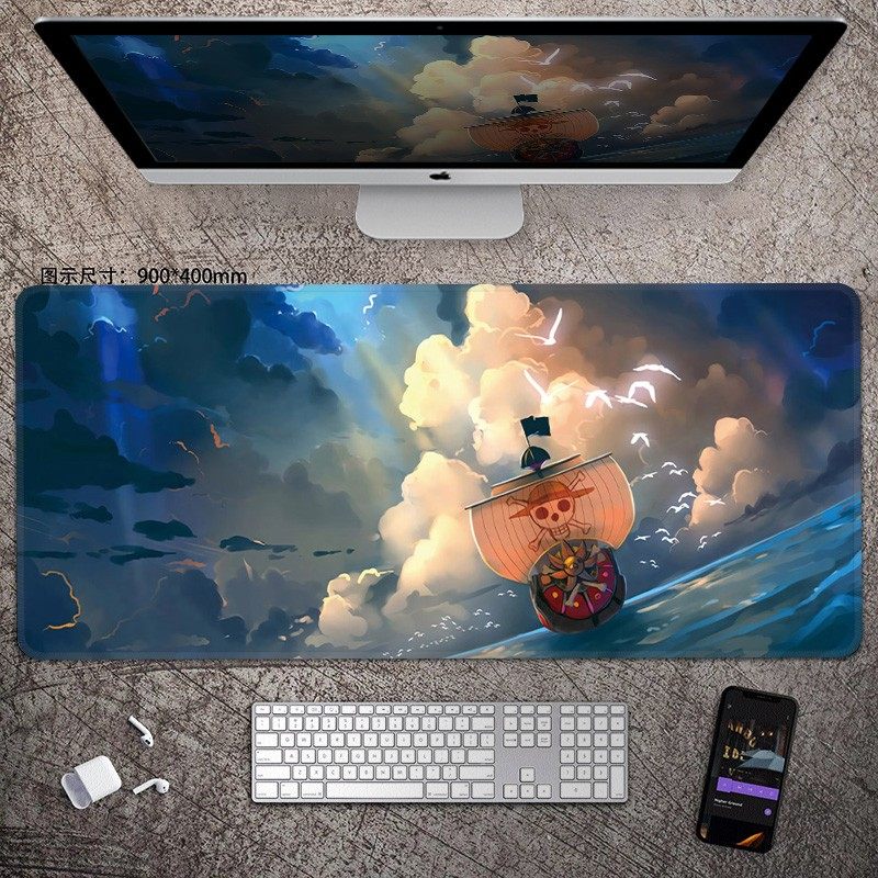 Esports Gaming Pad - Animation ONE PIECE Leather Mouse Pad