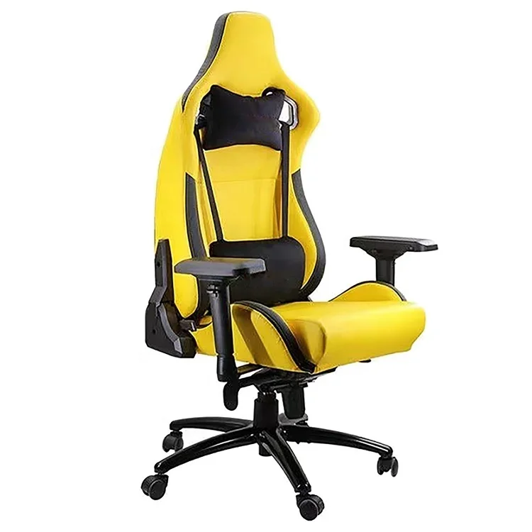 # Yellow And Black PVC Racing  - đánh giá và giá Esports Gaming Chair