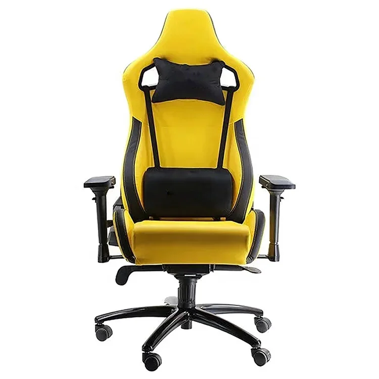# Yellow And Black PVC Racing  - đánh giá và giá Esports Gaming Chair