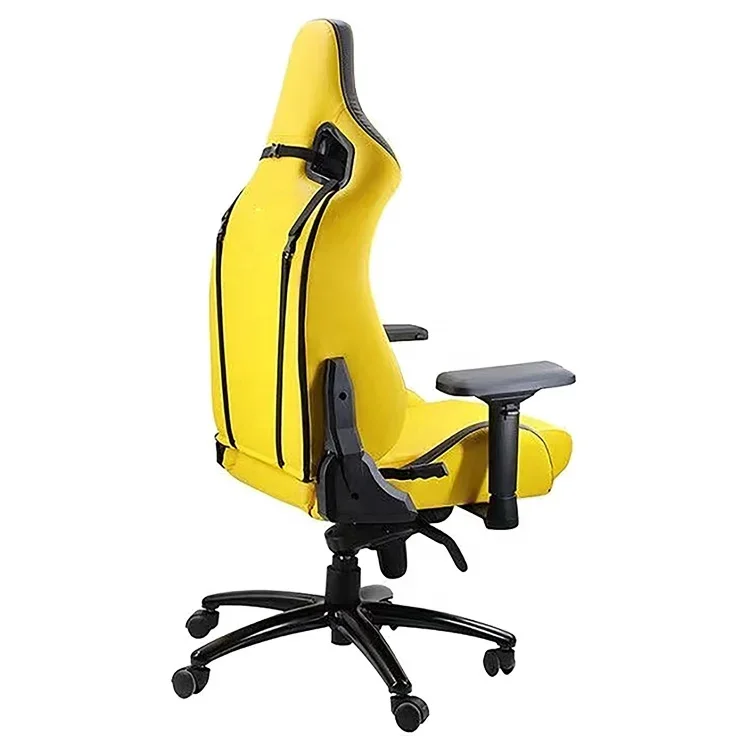 # Yellow And Black PVC Racing  - đánh giá và giá Esports Gaming Chair