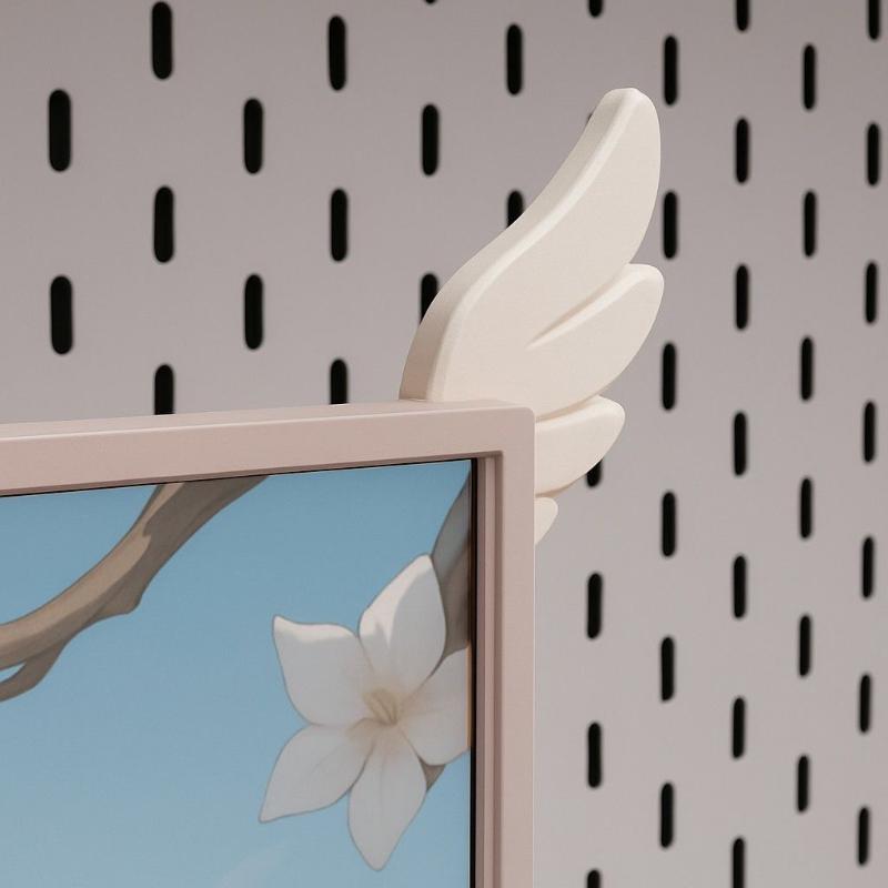 1Pair 3D Printed Monitor Wings - đánh giá và giá Esports Gaming Room