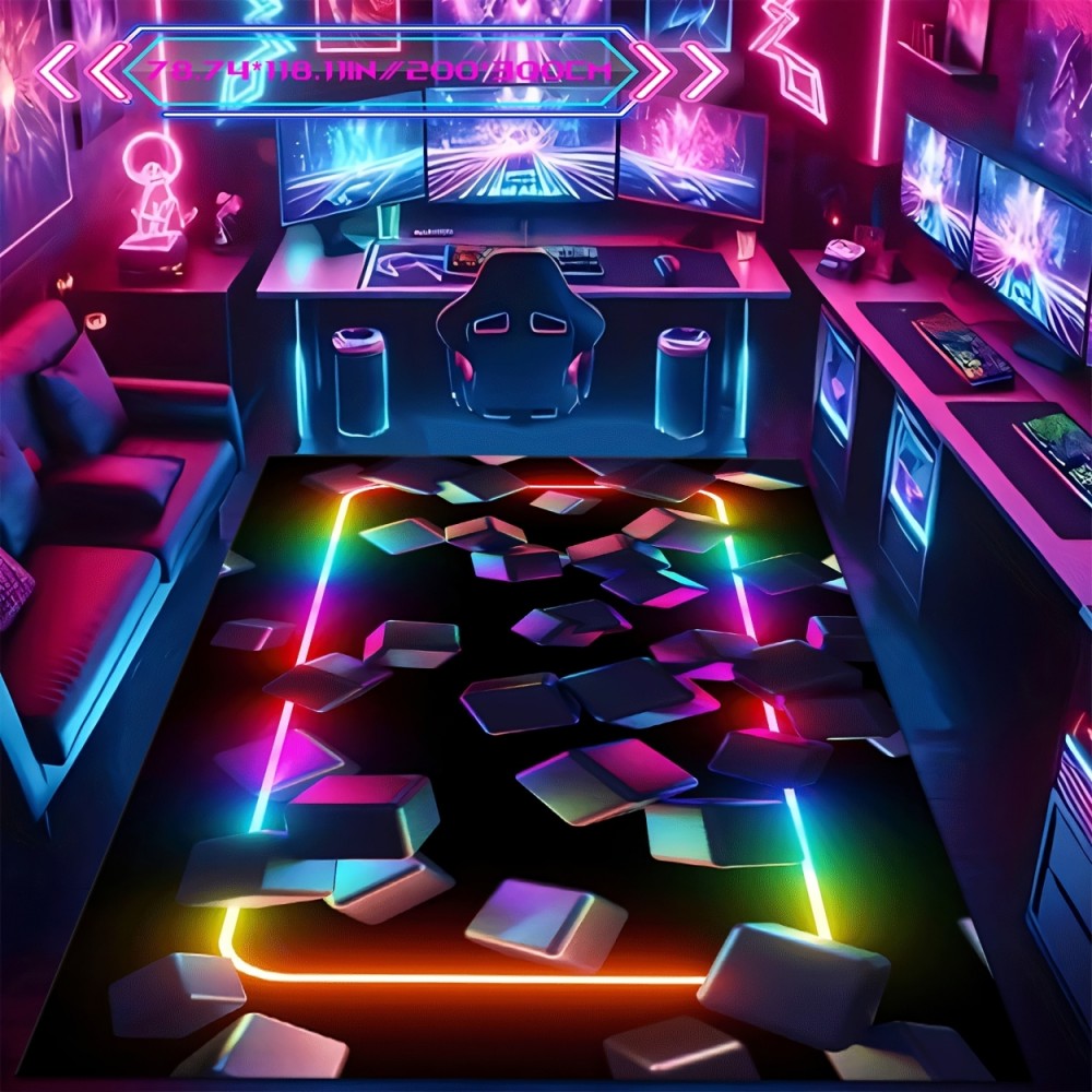 VIKAMA Gaming Mat Colorful Des - đánh giá và giá Esports Gaming Room