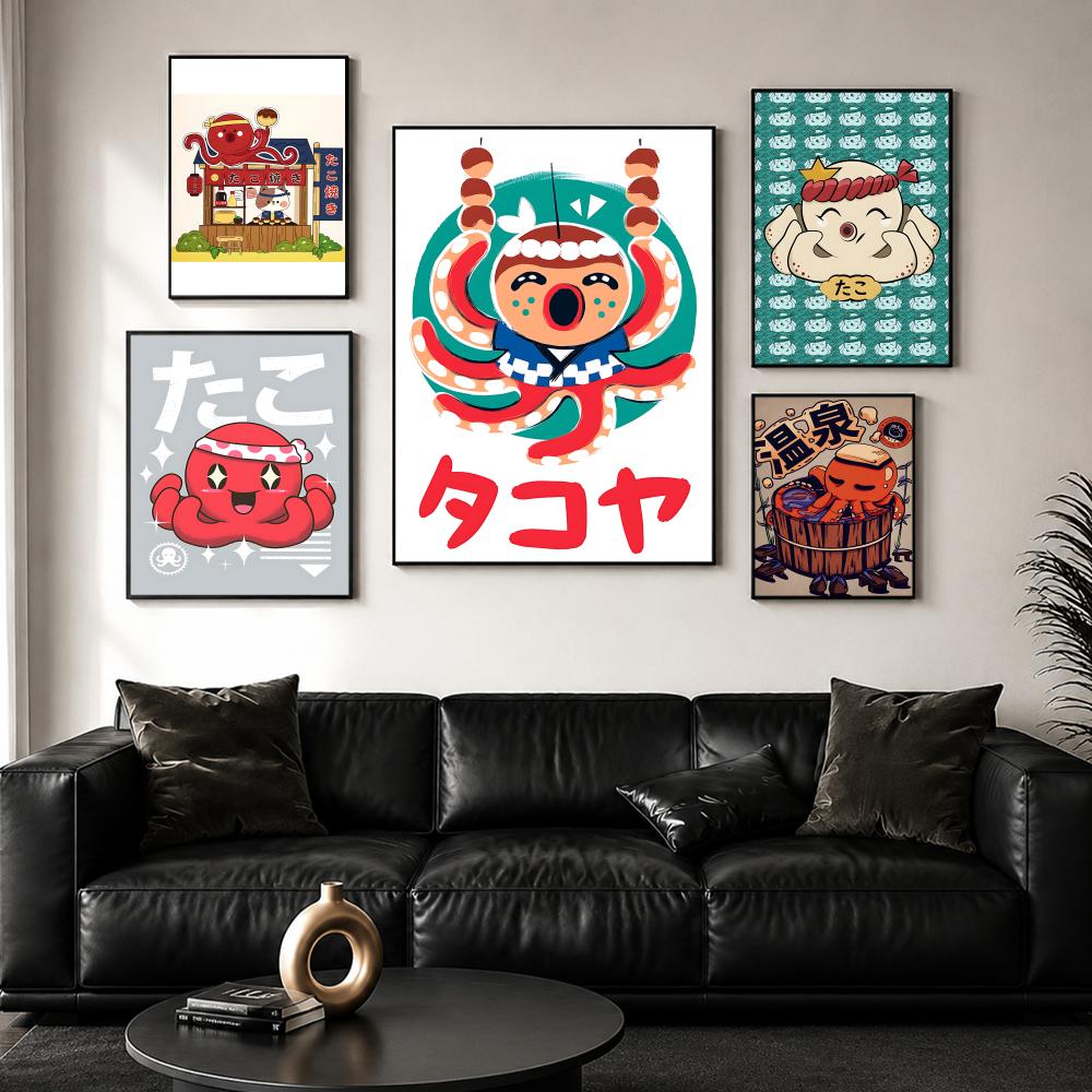Cute Takoyaki Poster Wall Post - đánh giá và giá Esports Gaming Room