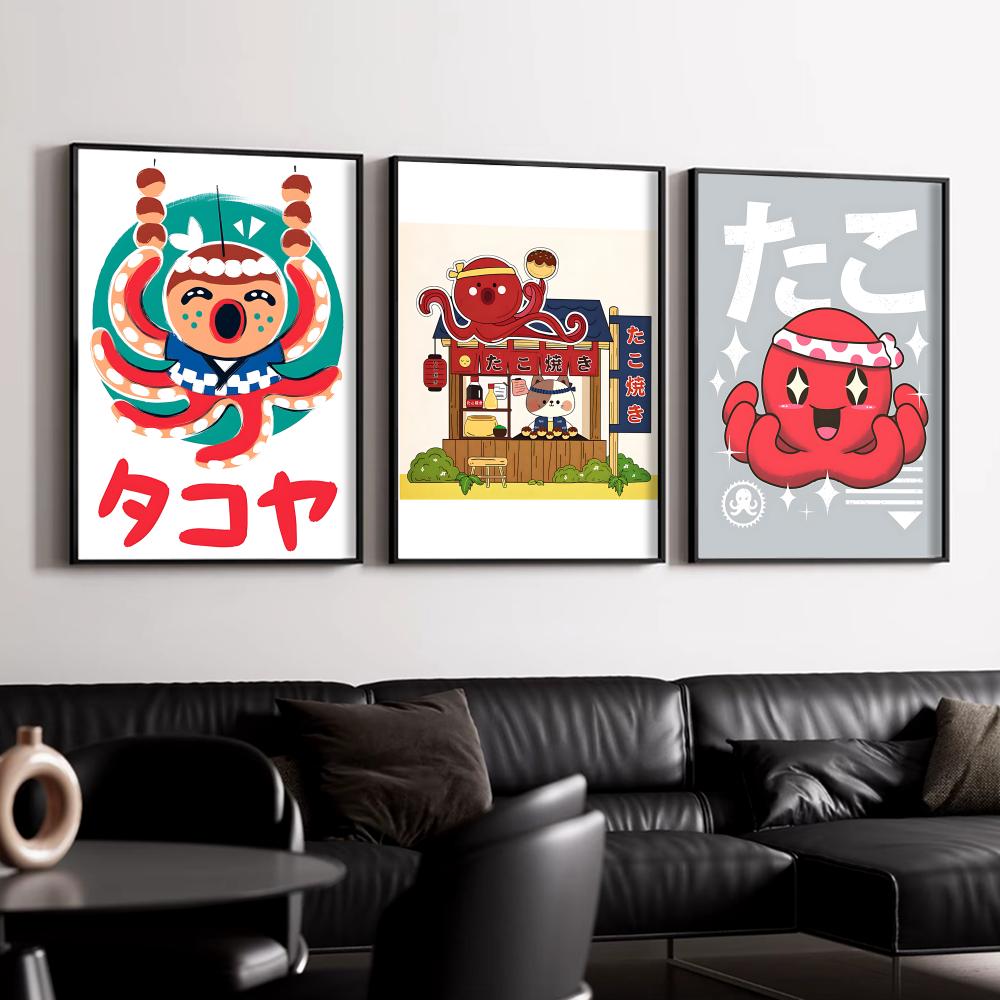 Cute Takoyaki Poster Wall Post - đánh giá và giá Esports Gaming Room