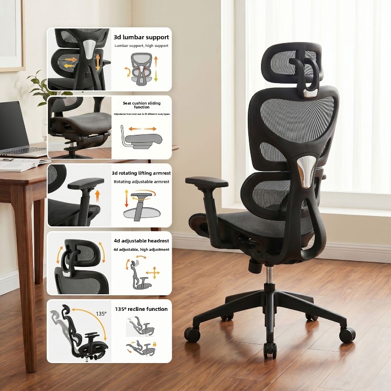 Ergonomic Lumbar Support Offic - đánh giá và giá Esports Gaming Chair