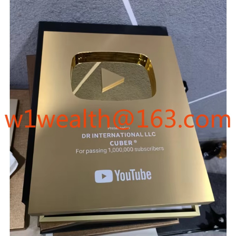 Play Button Award, Aluminum Yo - đánh giá và giá Esports Gaming Trophy