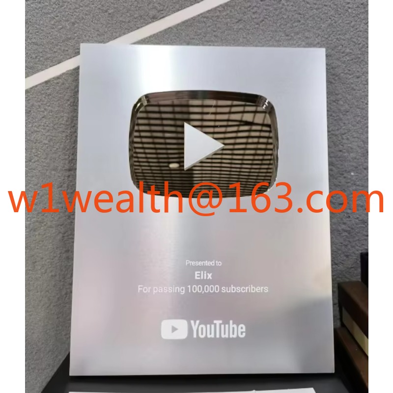 Play Button Award, Aluminum Yo - đánh giá và giá Esports Gaming Trophy
