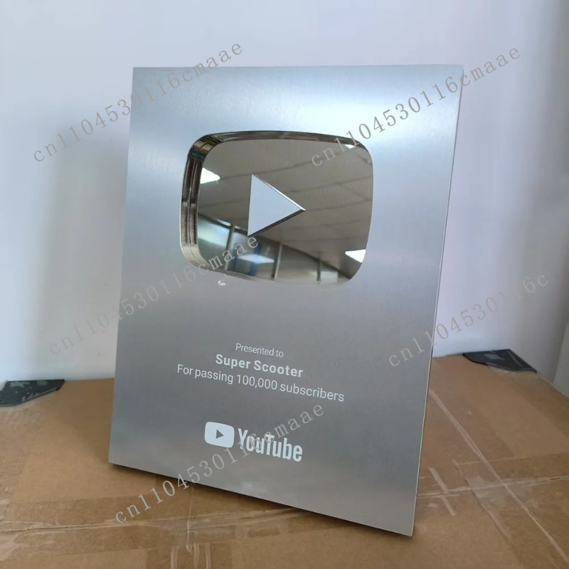Youtube Plaque Play Button Gol - đánh giá và giá Esports Gaming Trophy